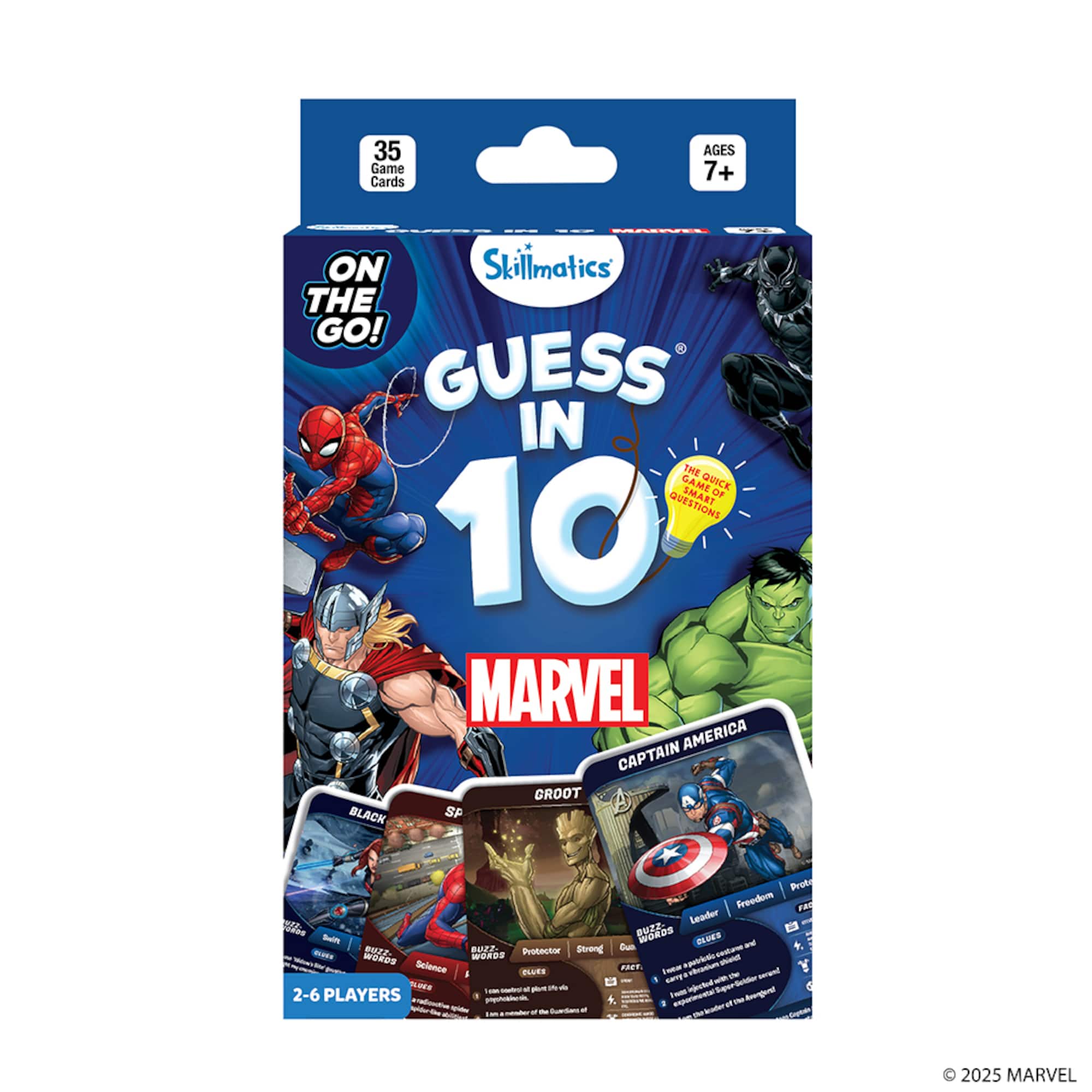Skillmatics® Guess in 10® Marvel Card Game